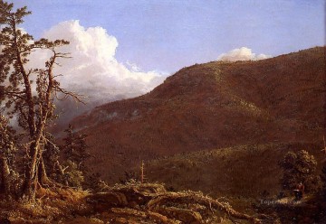 150の主題の芸術作品 Painting - ニューイングランドの風景2 風景 ハドソン川フレデリック・エドウィン教会